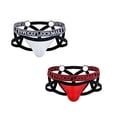 thumbnail image 1 of JOCKMAIL 2PCS/Pack Mens Breathable Jockstrap Athletic Supporters for Men Mens Thong Jock Strap Male Underwear, 1 of 12