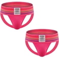 thumbnail image 1 of JOCKMAIL 2PCS/Pack Mens Jock Strap Briefs Men's Thongs Mens Athletic Underwear Mens Bikini Underwear, 1 of 5