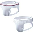 thumbnail image 1 of JOCKMAIL 2PCS/Pack Mens Jock Strap Briefs Mens Athletic Jockstrap Mens Cotton Seamless Thongs Underwear, 1 of 7