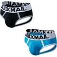 thumbnail image 1 of JOCKMAIL 2PCS/Pack Mens Underwear Briefs Modal Mens Breathable Briefs Comfortable Mens Bikini Briefs Sport, 1 of 8