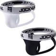thumbnail image 1 of JOCKMAIL 2Pack/PCS Men's  Thongs Athletic Supporter Men's Briefs Rainbow Underwear Gym Workout, 1 of 8