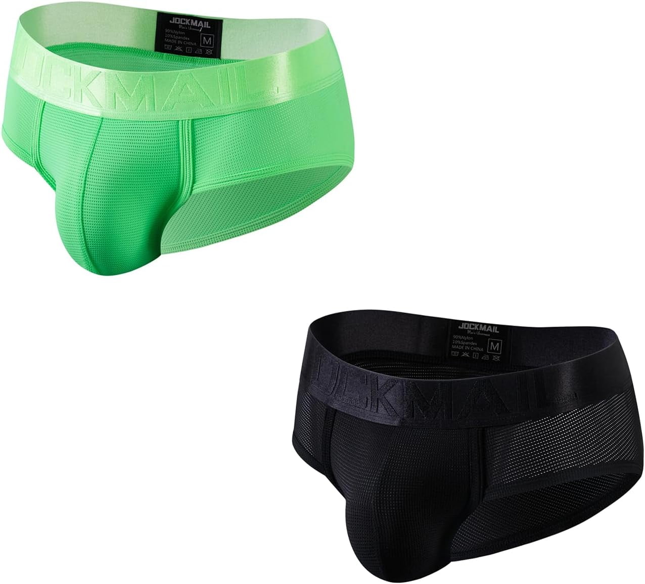 JOCKMAIL 2Pcak/PCS Men Underwear Briefs Athletic Underwear Briefs Mens Breathable Briefs for