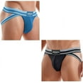 thumbnail image 1 of JOCKMAIL 2Piecs/Pack Men Jockstrap Underwear Sexy Jock strap for Men Mens Athletic Supporter Jockstrap, 1 of 9