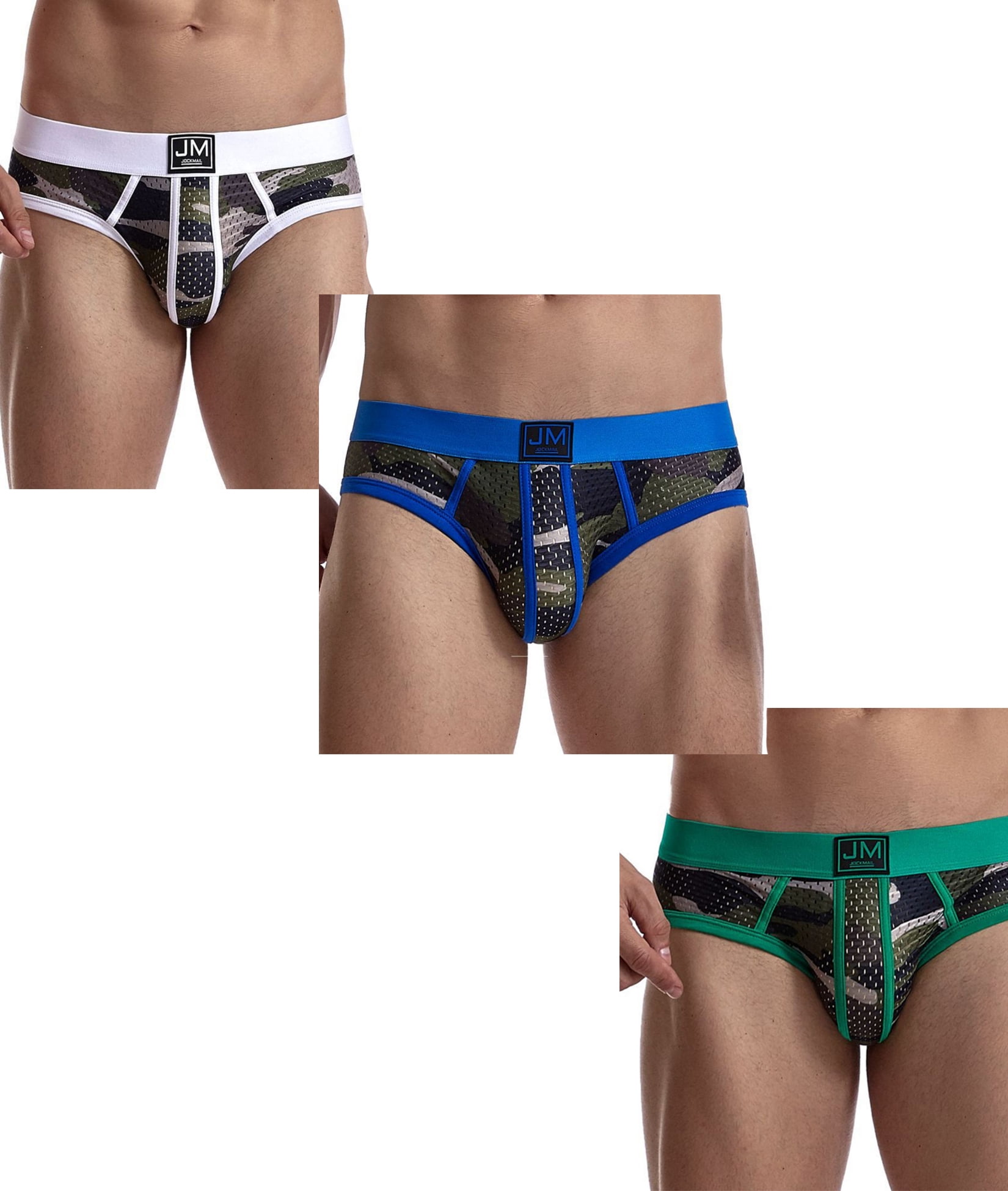 JOCKMAIL Marke Boxershorts Push-up-Tasse sexy pralle Hüfte Formung Männer Unterw