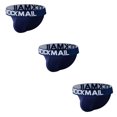 thumbnail image 1 of JOCKMAIL 3PCS/Pack Men Cotton Briefs Men's Underwear Breathable Briefs Low Rise Men Underwear, 1 of 7
