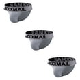 thumbnail image 1 of JOCKMAIL 3PCS/Pack Men Cotton Briefs Men's Underwear Breathable Briefs Low Rise Men Underwear, 1 of 7