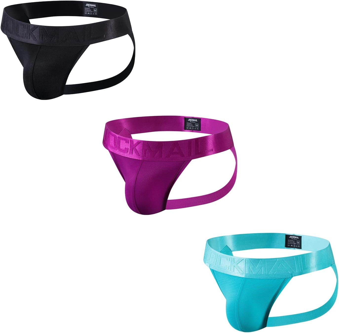 Buy Papi en's 3-Pack Cotton Jock Strap at Aazon.in