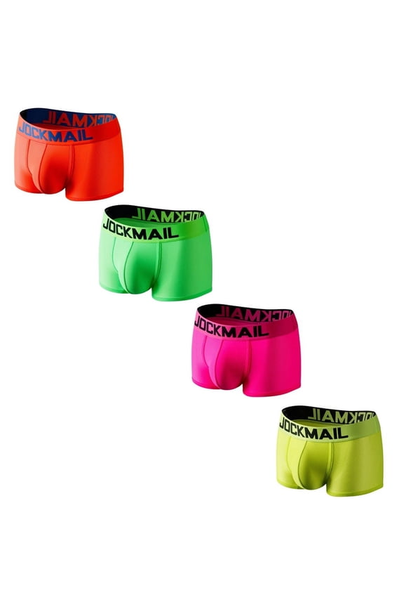 4pcs/Pack Mens Briefs Underwear Jockstrap Mesh Briefs Men Underpants Athletic Supporter