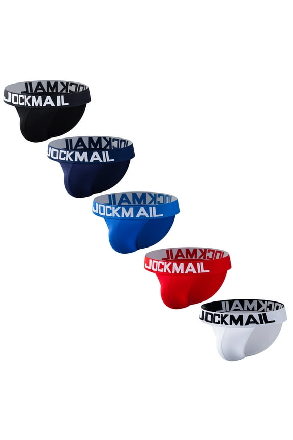 5PCS/Pack Sexy Men Briefs Mens Underwear Pack Cotton Men's Briefs Pack