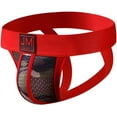 thumbnail image 1 of JOCKMAIL Camouflage Mens Jockstraps Underwear Mesh Low Rise Stretch Jock Strap for Men, 1 of 6