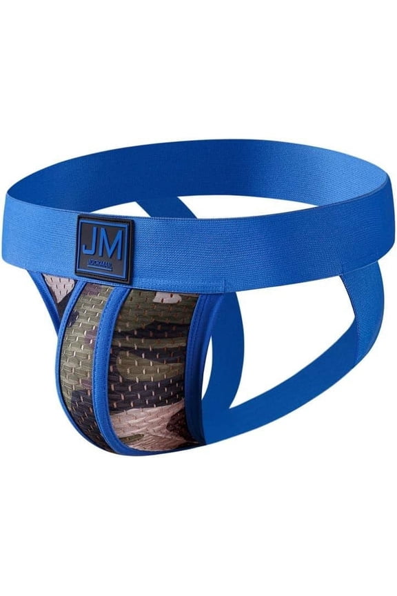 Camouflage Mens Jockstraps Underwear Mesh Low Rise Stretch Jock Strap for Men