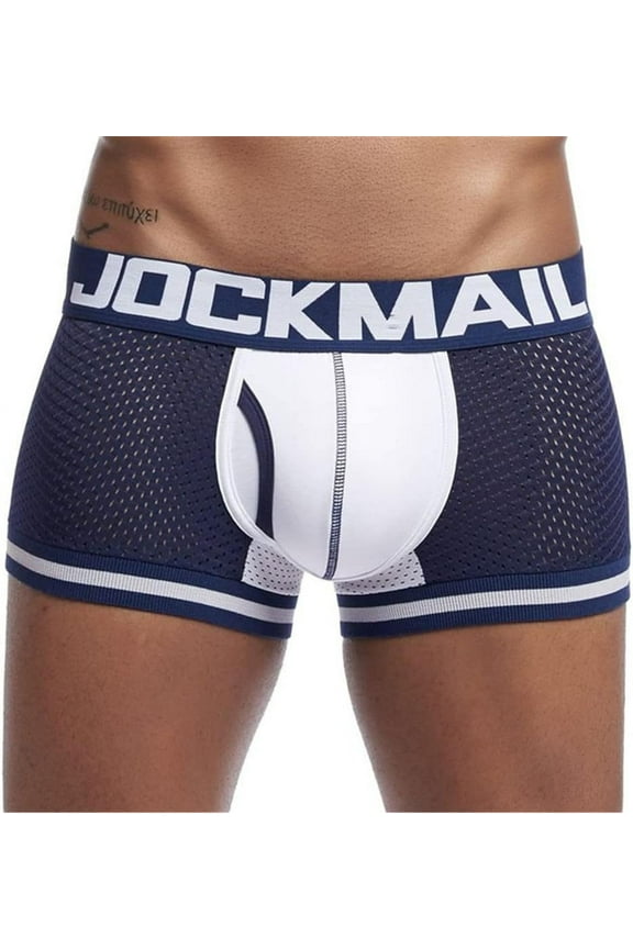 Fashion Men Underwear Boxers Mesh Men Panties Male Underpants Men boxer short