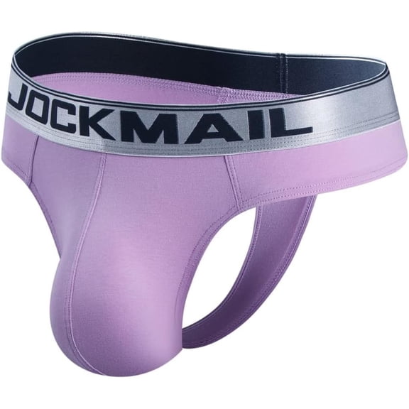 JOCKMAIL Jockstrap Briefs Athletic Supporters Bikini Underwear for Men Jock Strap Male for Gym Sport