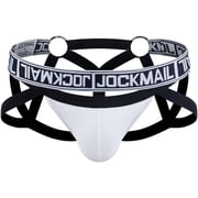 JOCKMAIL Jockstrap Mesh Breathable Athletic Supporters for Men Jock Strap Male Underwear Sport