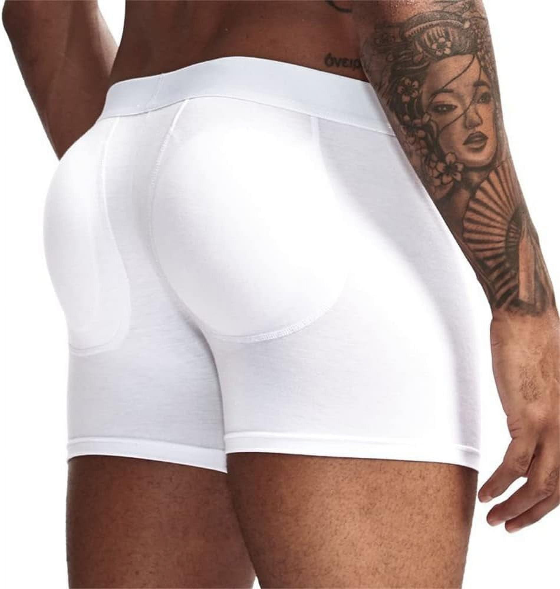 JOCKMAIL Men Boxer Underwear Brifes Men s Butt Enhancing Padded Trunk jockmail-men-boxer-underwear-brifes-men-s-butt-enhancing-padded-trunk