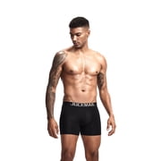 JOCKMAIL Men Boxer Underwear Brifes Mens Butt-Enhancing Padded Trunk Removable Padded for Men Sport
