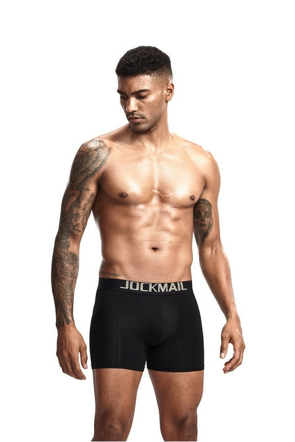 Men Boxer Underwear Brifes Men's Butt-Enhancing Padded Trunk Removable Padded for Men Sport