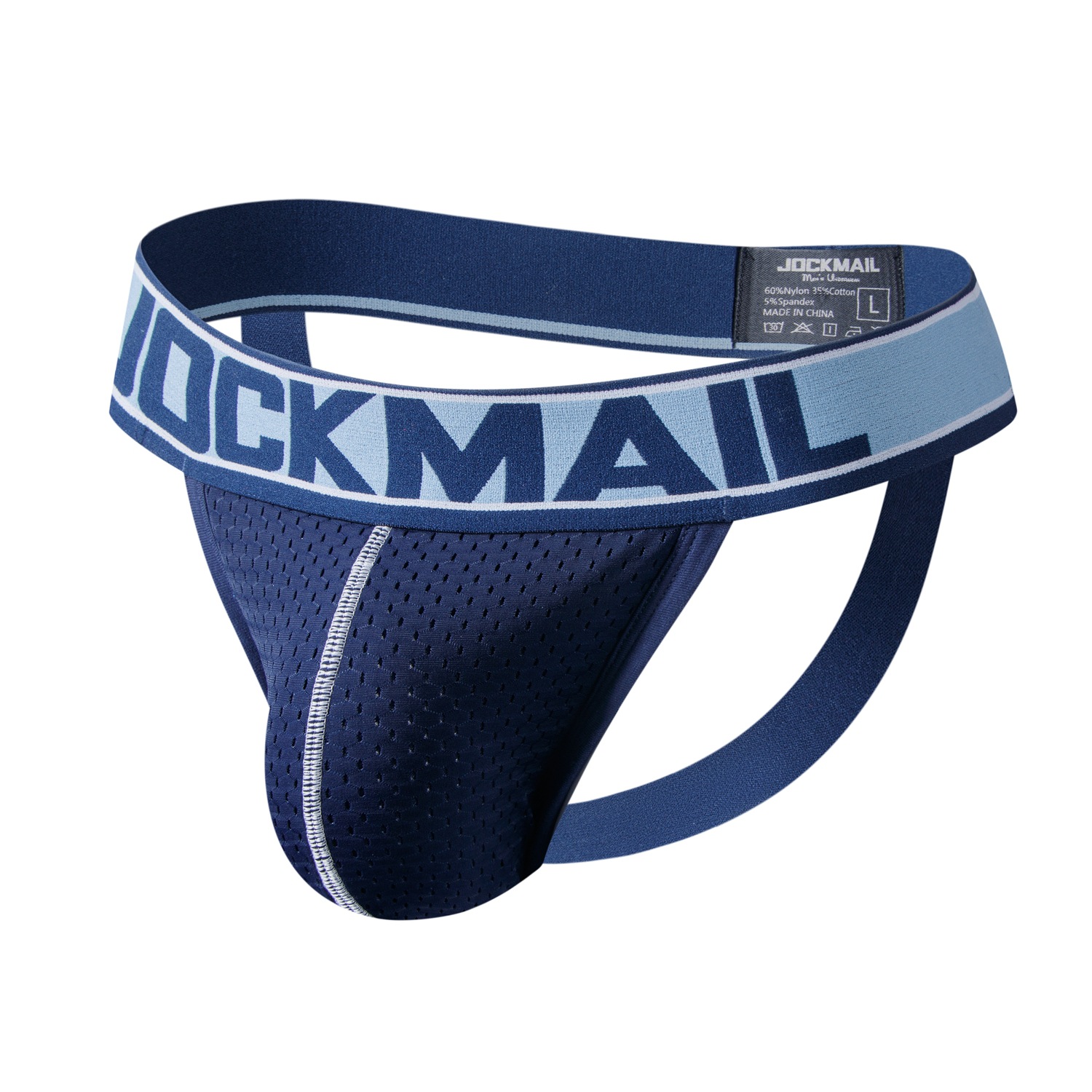 JOCKMAIL Men Jock Straps Nylon Mesh Breathable Men Underwear Briefs