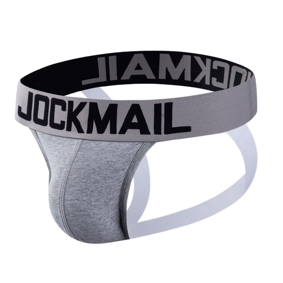 JOCKMAIL Men Jockstrap Cotton Sexy Thongs for Men Mens Athletic Supporter Jockstrap Underwear