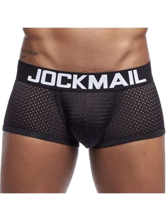 Men Underwear Boxers Mesh Low Waist Men Panties Male Underpants Men Boxer Short
