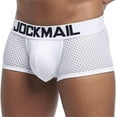 thumbnail image 1 of JOCKMAIL Men Underwear Boxers Mesh Low Waist Men Panties Male Underpants Men Boxer Short, 1 of 9