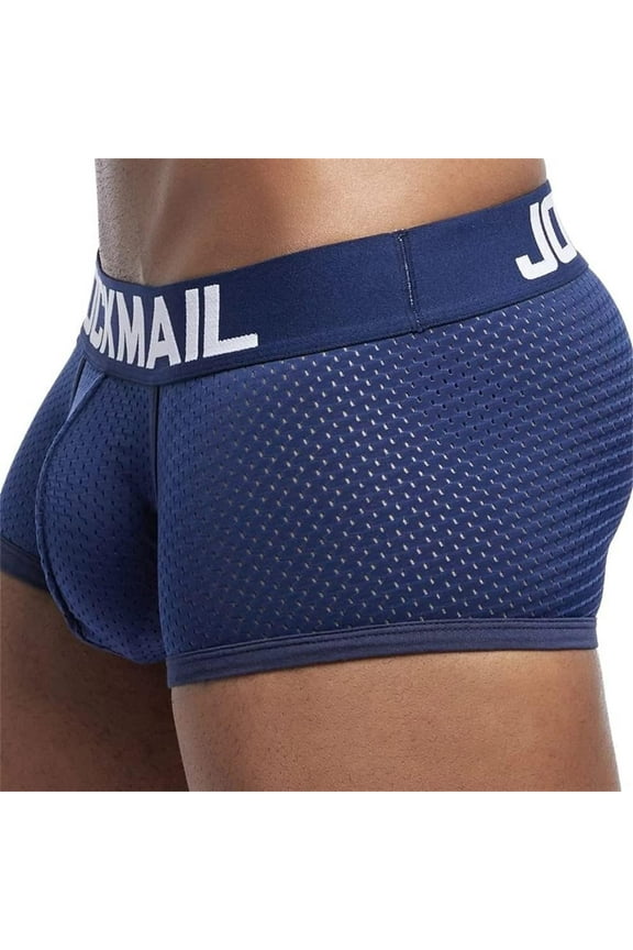 Men Underwear Boxers Mesh Low Waist Men Panties Male Underpants Men Boxer Short