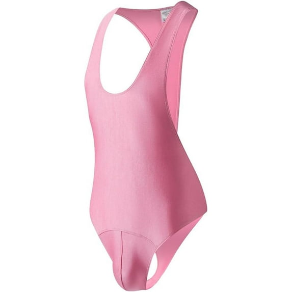 JOCKMAIL Men's Bodysuit Leotard Sexy Mens One-Piece Swimsuit Back One-Piece Tank Top Stretch Swimsuit