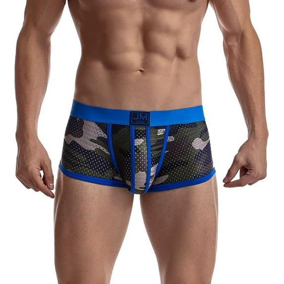 JOCKMAIL Men's Boxer Briefs Mens Underwear Boxer Briefs with Men's Boxer Shorts Camouflage Underwear