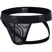 JOCKMAIL Mens Jockstrap Sexy Underwear Breathable Athletic Supporter Sport Jock Straps Male Underwear
