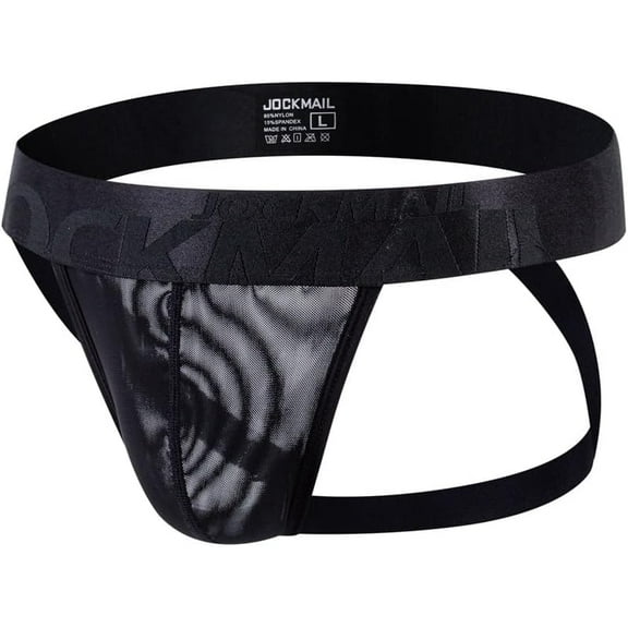 JOCKMAIL Men's Jockstrap Sexy Underwear Breathable Athletic Supporter Sport Jock Straps Male Underwear