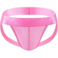 thumbnail image 1 of JOCKMAIL Men's Jockstrap Sexy Underwear Breathable Athletic Supporter Sport Jock Straps Male Underwear, 1 of 7