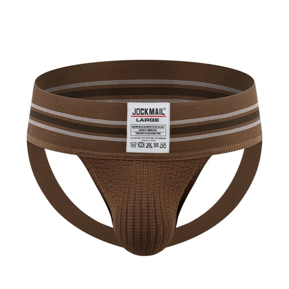 JOCKMAIL Men's Jockstrap Underwear Athletic Supporte Mens Jockstrap Underwear Male Sports Underwear for men
