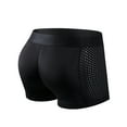 thumbnail image 1 of JOCKMAIL Mens Boxer Briefs Breathable Mens Padded Underwear Boxer with Hip Pad Mens Underwear Trunks, 1 of 5