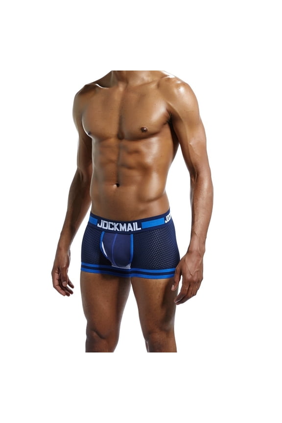 Mens Boxers Briefs Underwear Low Waist Mens Briefs Boxershorts Trunks