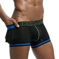 thumbnail image 1 of JOCKMAIL Mens Boxers Briefs Underwear Low Waist Mens Briefs Boxershorts Trunks, 1 of 5