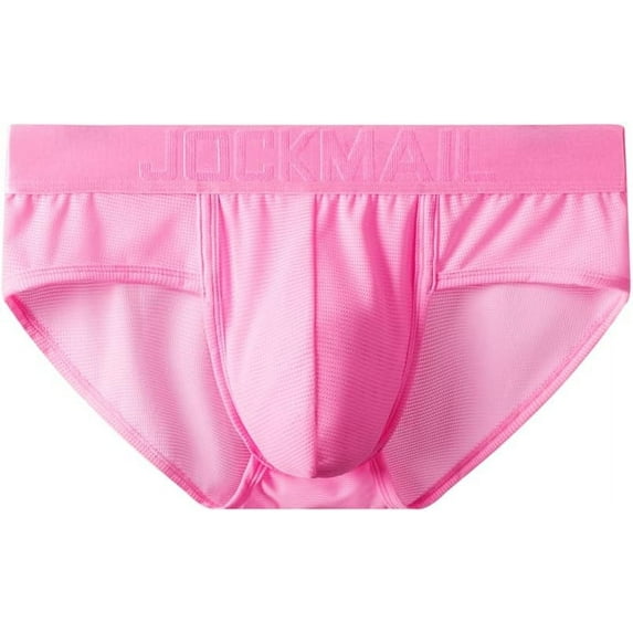 JOCKMAIL Mens Briefs Underwear Breathable Mesh Comfort Underwear Briefs Men Underpants