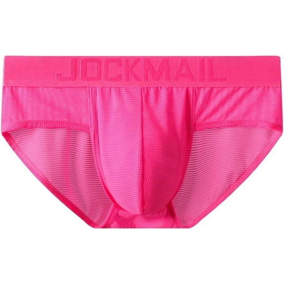 JOCKMAIL Mens Briefs Underwear Breathable Mesh Comfort Underwear Briefs Men Underpants