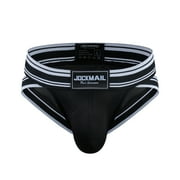 JOCKMAIL Mens Briefs Underwear Wide Belt Mens Underwear Mesh Athletic Sport Underwear Briefs