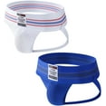 thumbnail image 1 of JOCKMAIL Mens JockStrap Underwear Athletic Supporter For Men Breathable Cotton Underwear 2-Pack, 1 of 9