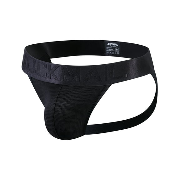 JOCKMAIL Mens Jockstrap Underwear Jock Straps Male Athletic Supporters for men