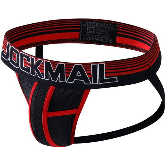 JOCKMAIL Mens Jockstrap Underwear Men Sport Underwear Jockstrap for Gym Sport