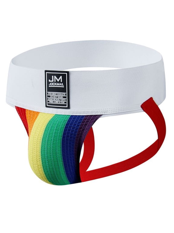 Mens Jockstraps Underwear Comfortable Wide Belt Mens Sport Underwear Athletic Supporters Mens Jockstrap