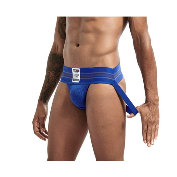 JOCKMAIL Mens Jockstraps Underwear Wide Belt Athletic Supporter Comfortable Mens Sport Jockstrap Mens Jockstrap