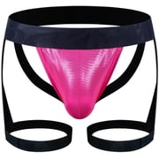 JOCKMAIL Mens Thong Jockstrap Athletic Supporters Leggings for Men Jock Strap Male Underwear