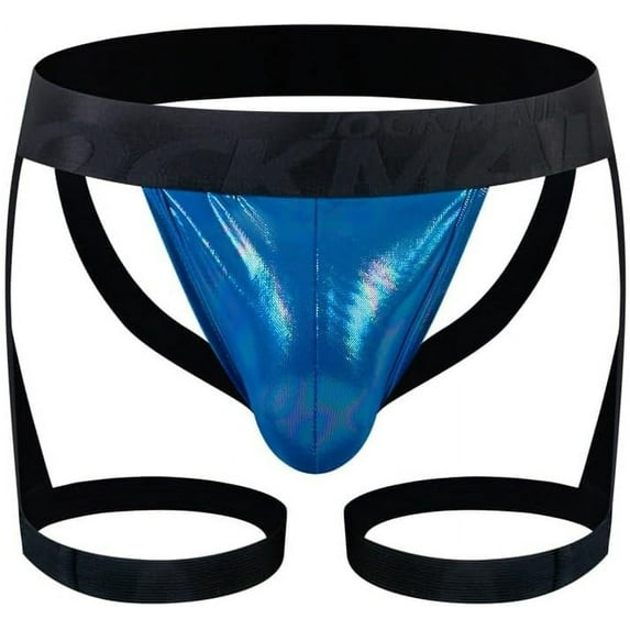JOCKMAIL Mens Thong Jockstrap Athletic Supporters Leggings for Men Jock Strap Male Underwear