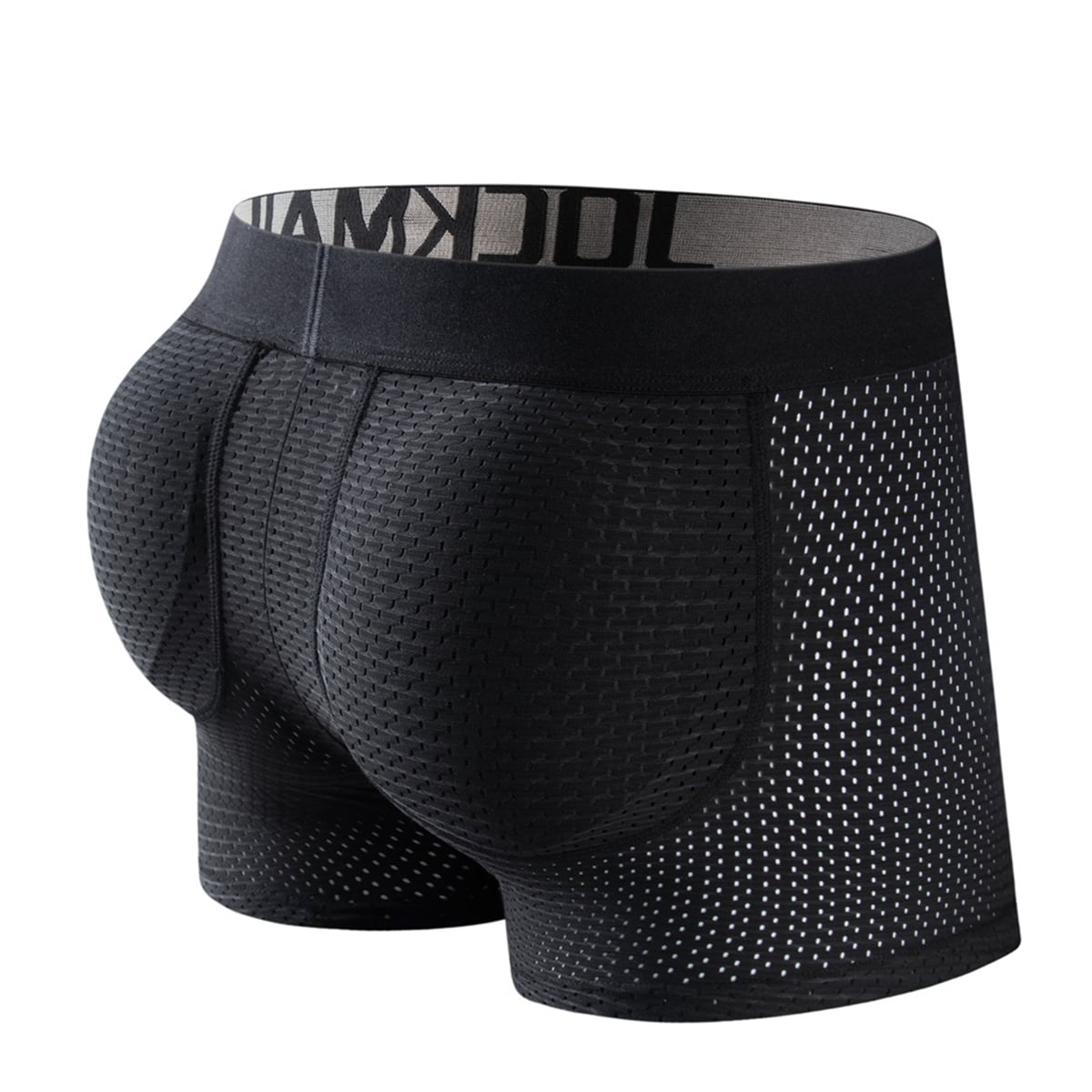 JOCKMAIL Mens Underwear Boxer Mens Padded Boxers Shorts Mesh Breathable ...