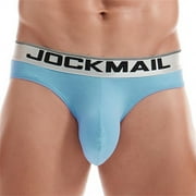 JOCKMAIL Mens Underwear Briefs Mens Cotton Brief Breathable Soft Briefs Sports Underwear for Men