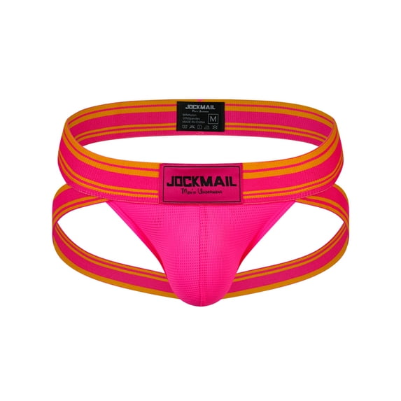 JOCKMAIL Mens Underwear Jockstraps Comfortable Mens Sport Briefs Athletic Supporters Mens Jockstrap