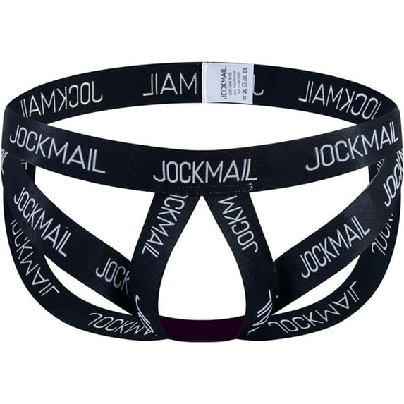 JOCKMAIL Mens Underwear Thongs Jockstrap Athletic Supporter Underwear Male Underpants Jock Strap