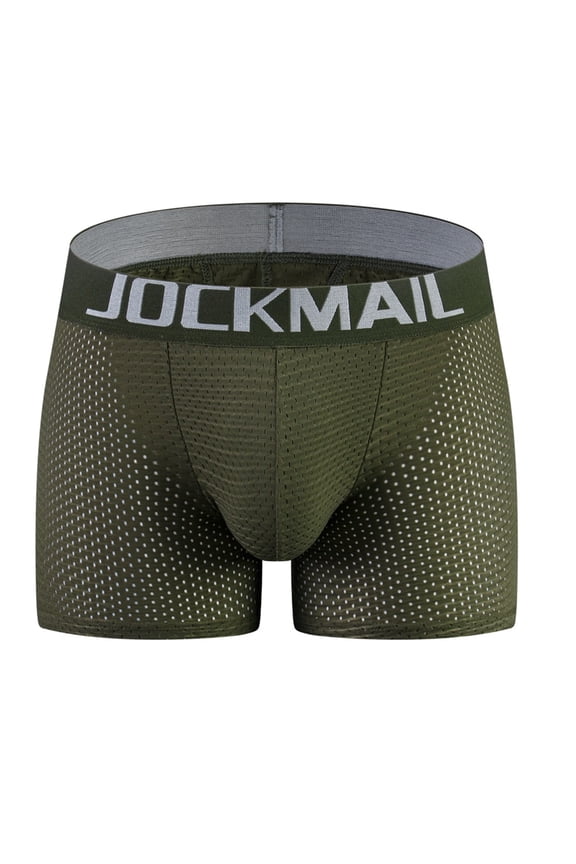 Mesh Mens Underwear Boxer Mens Padded Underwear Boxer with Hip Pad Mens Boxers
